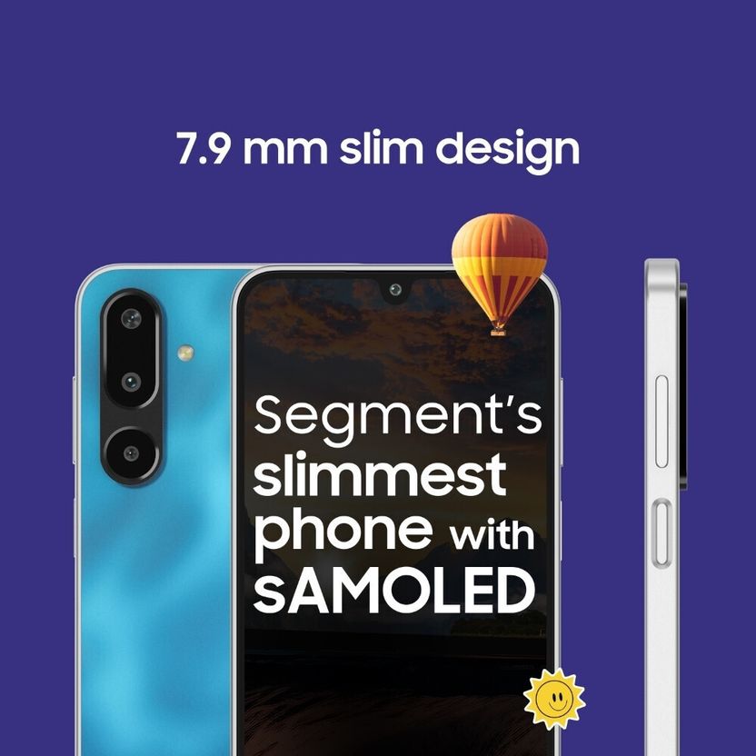 Samsung Galaxy F16 5G 128GB 6GB RAM Vibing Blue - Image 3