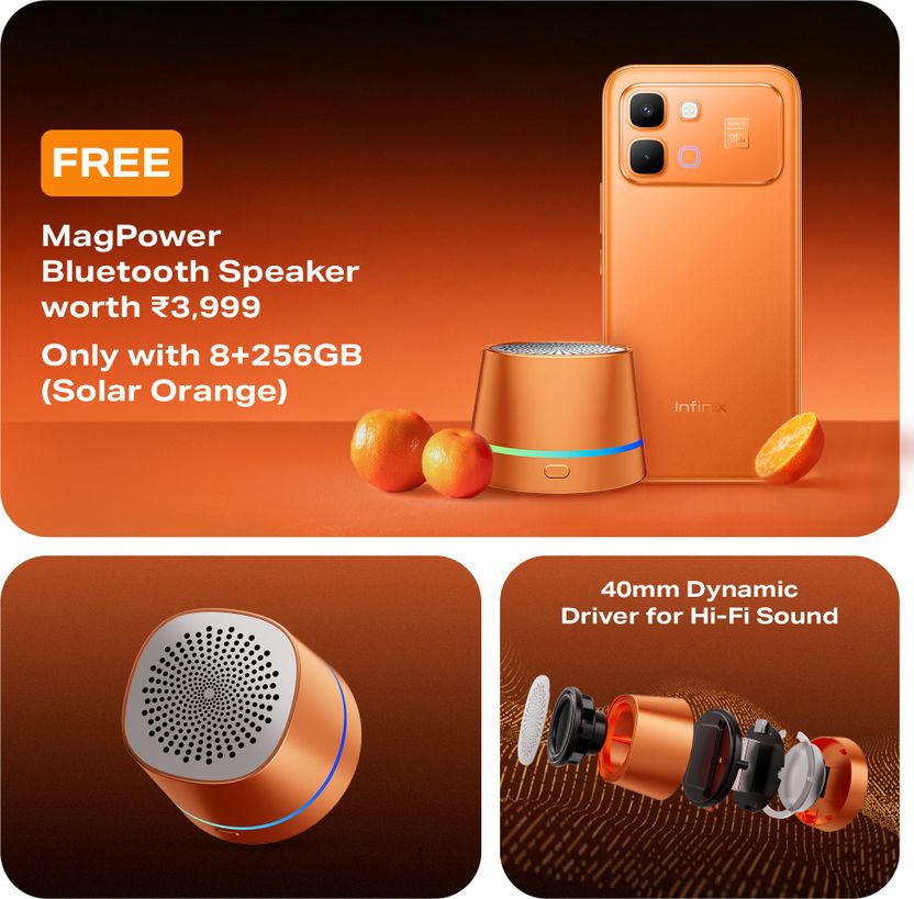 Infinix Note Edge 256GB 8GB RAM Solar Orange - Image 9