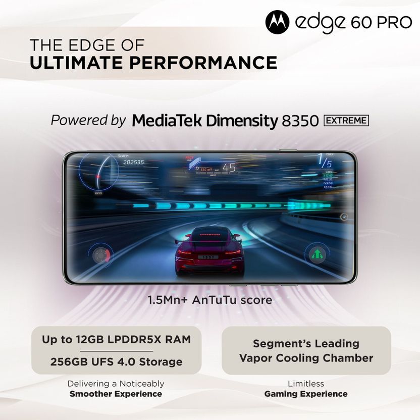 Motorola Edge 60 Pro 256GB 8GB RAM Pantone Shadow - Image 8