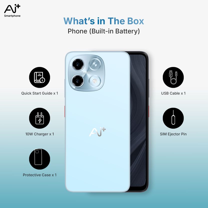 Ai+ Nova 2 5G 64GB 4GB RAM Blue - Image 9