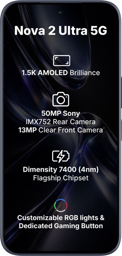 Ai+ नोवा 2 अल्ट्रा 5जी (बैंगनी, 128 GB) (6 GB RAM) - Image 10