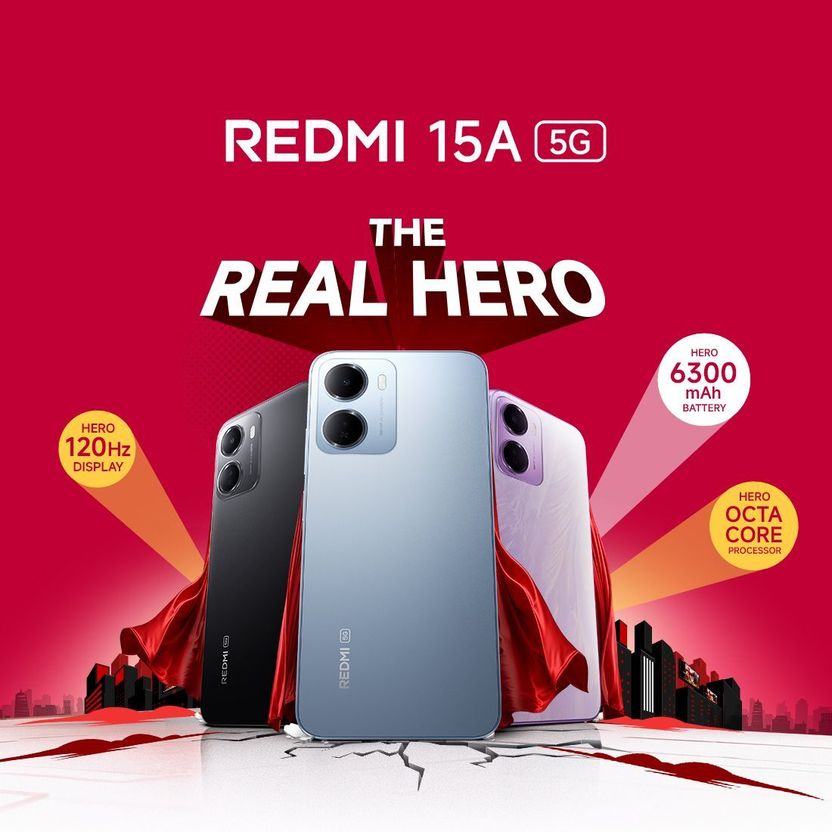 Redmi 15A 128GB 4GB RAM Amaze Purple - Image 2