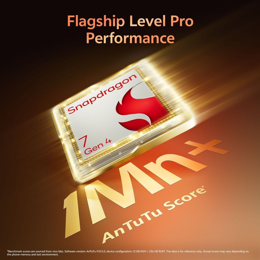 vivo T4 Pro 5G 256GB 8GB RAM Blaze Gold - Image 4