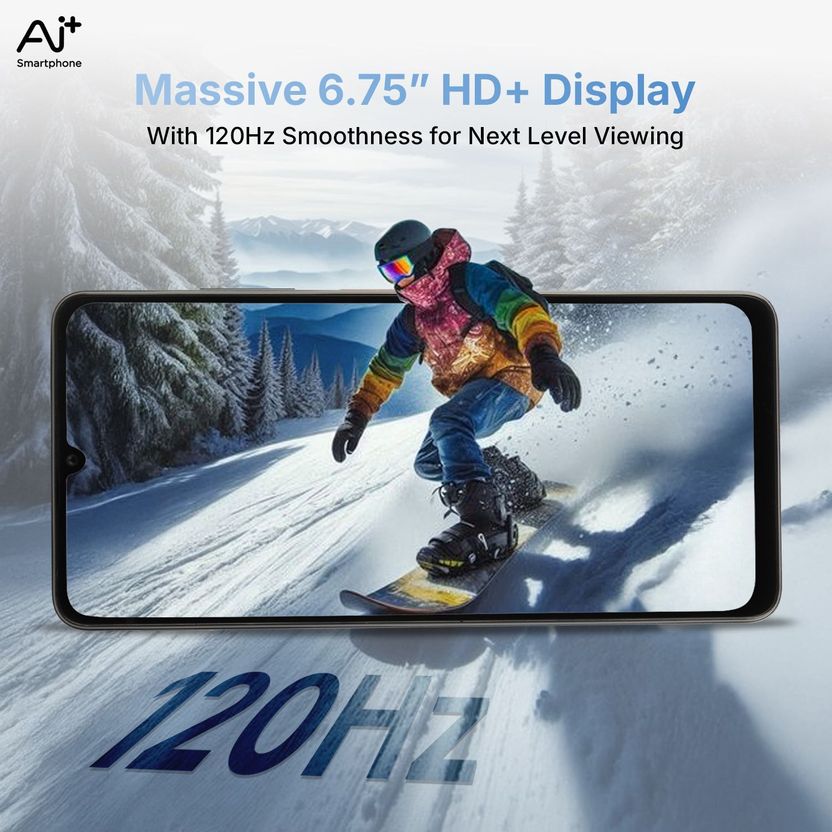 Ai+ Pulse 2 (128 GB, 6 GB RAM, Blue) - Image 7