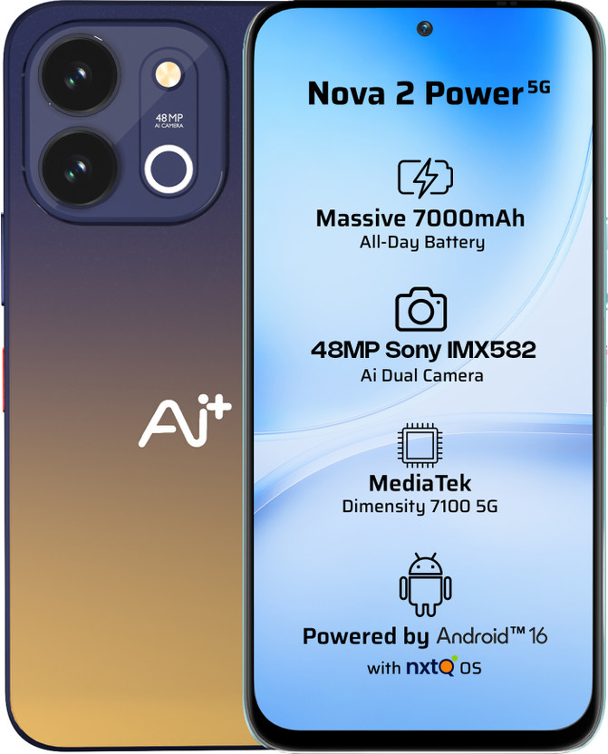 HMD Vibe2 Pro 5G (Aqua Green, 128 GB)