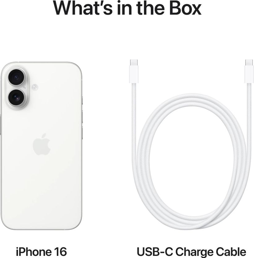 Apple iPhone 16 White 128GB - Image 8