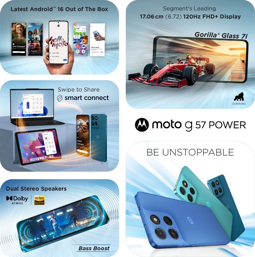 Motorola g57 Power 5G 128GB 8GB Pantone Corsair - Image 5