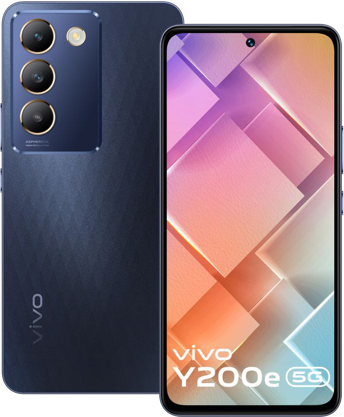 vivo Y200e 5G 128GB 6GB RAM Black Diamond - Image 1