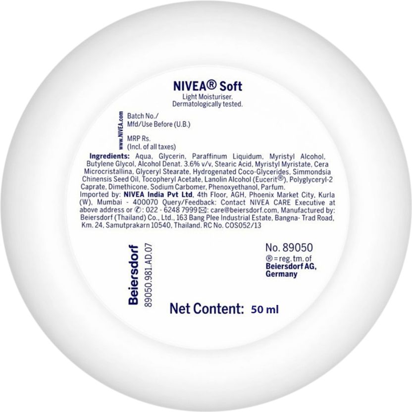 NIVEA Soft Light Moisturizer Cream 25 ml - Image 4