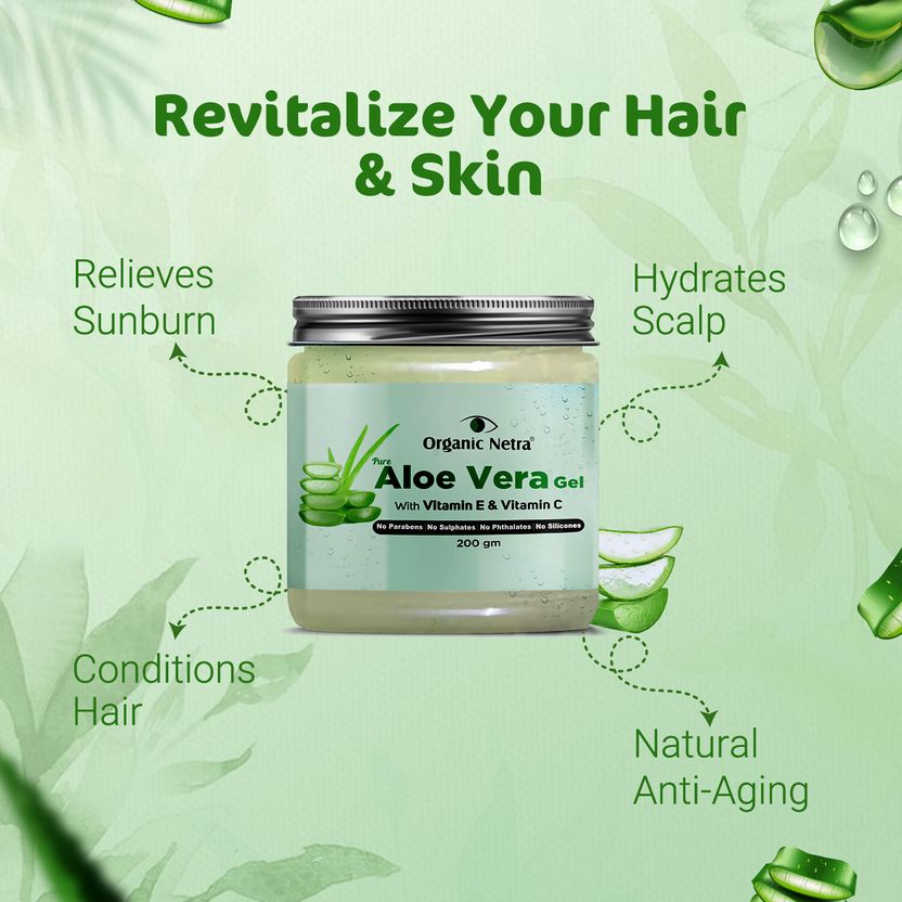 Organic Netra Aloe Vera Gel - Image 4