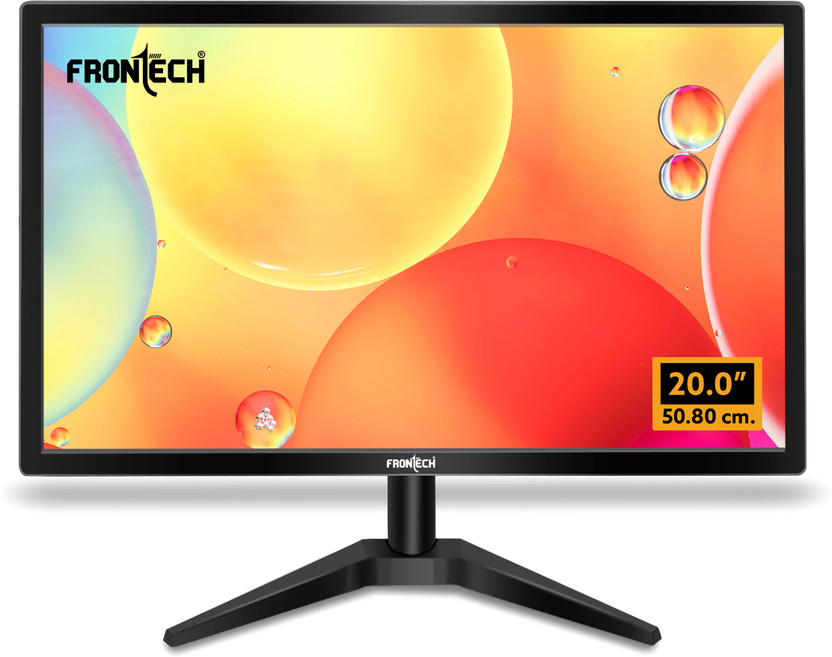 Frontech - 50.8 cm (20 inch) HD LED Backlit VA Panel with HDMI, VGA Monitor (MON_0074)