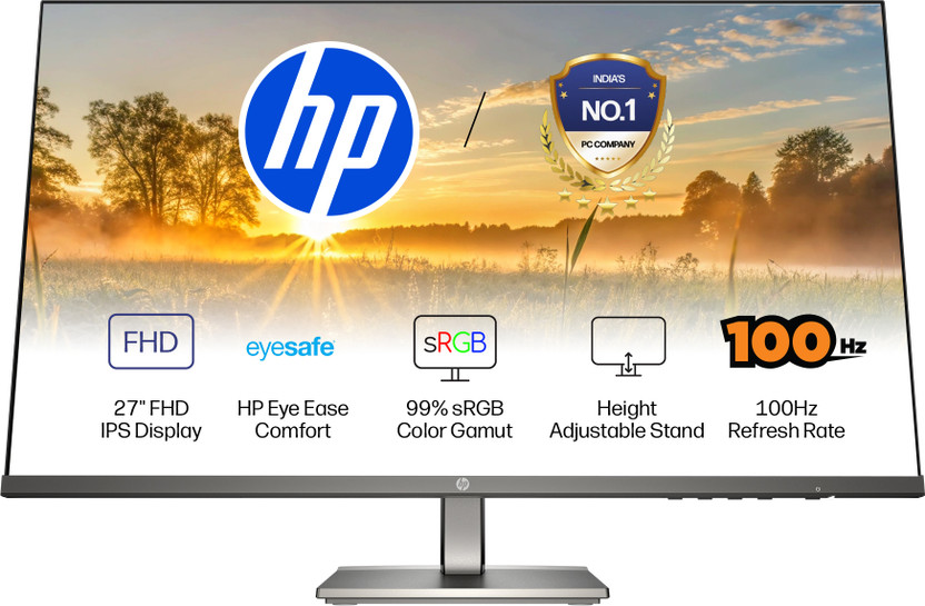 HP Series 5 68.58 cm (27 inch) Full HD LED Backlit IPS Panel Monitor (527da)