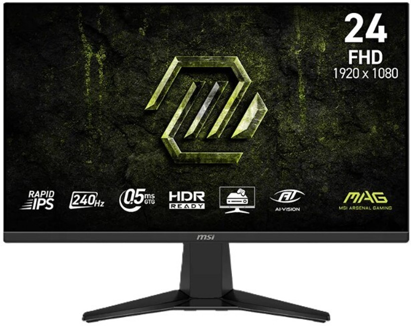 MSI MAG series 60.96 cm (24 inch) Full HD LED Backlit IPS Panel Gaming Monitor (MAG 245F X24)