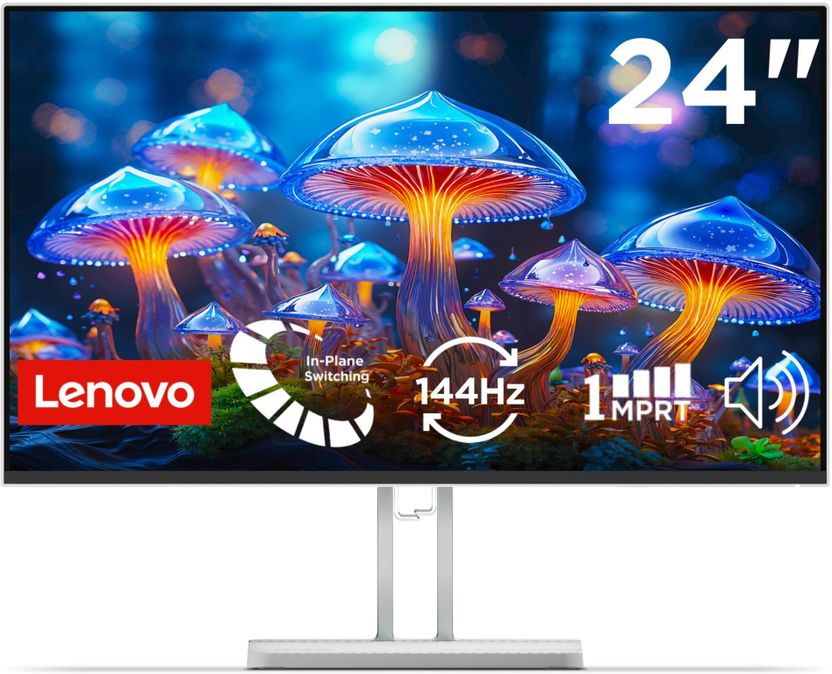 Lenovo L24-4C 24 inch Full HD IPS Monitor - Image 1