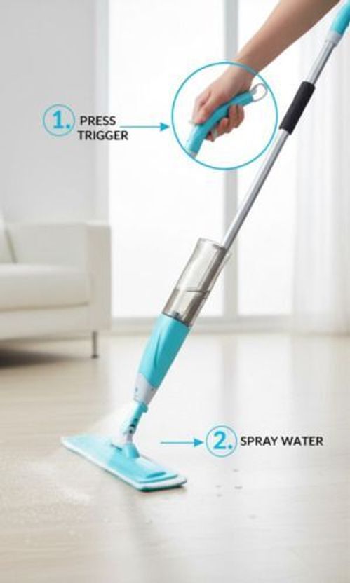SHRI URVI ENTERPRISE Spray Mop for Floor Cleaning - Image 3