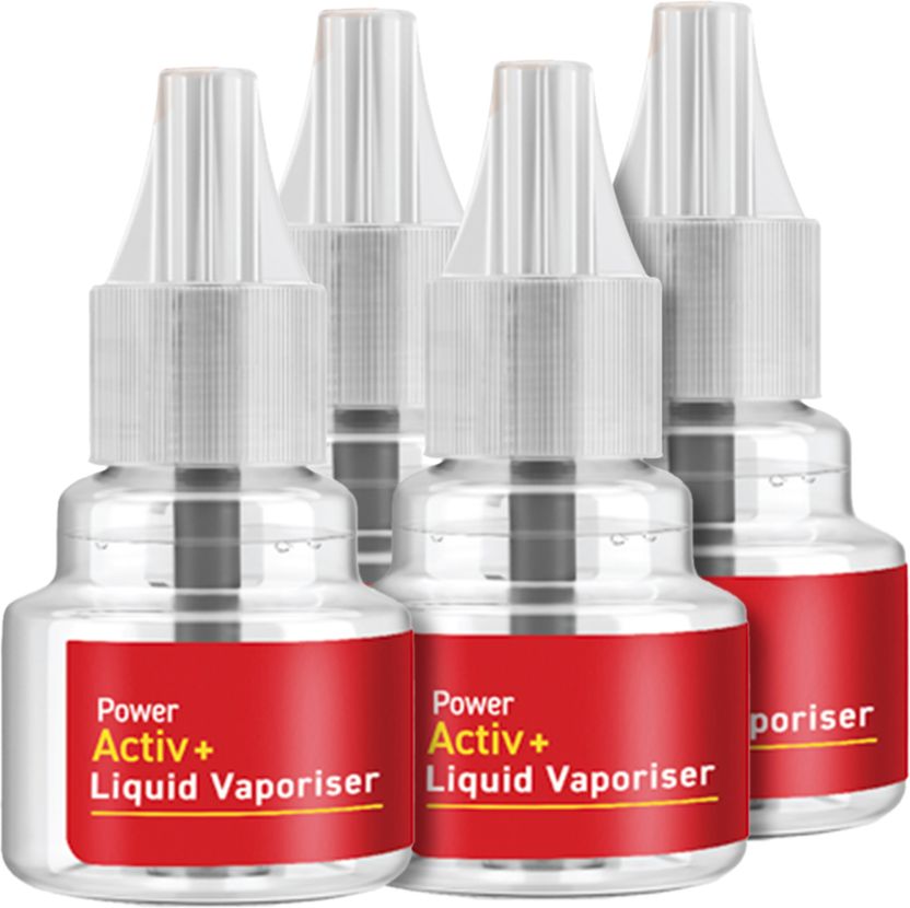 Good Knight Power Activ+ Liquid Mosquito Vaporiser Refill 4x45ml - Image 2