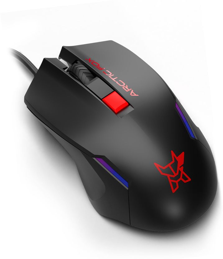 Arctic Fox Wired Ambidextrous Mouse - Image 4
