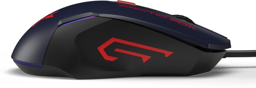 Arctic Fox Breathing Lights Wired Mouse - Image 4