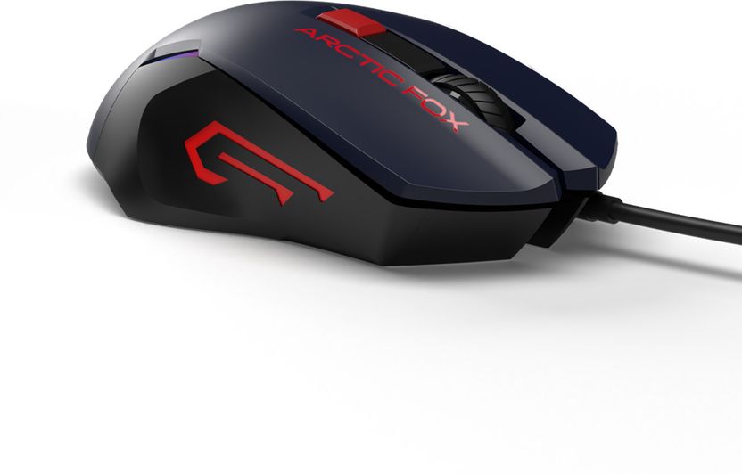 Arctic Fox Breathing Lights Wired Mouse - Image 3