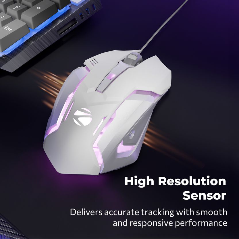 ZEBRONICS Zeb-Transformer-M Wired Gaming Mouse - Image 3