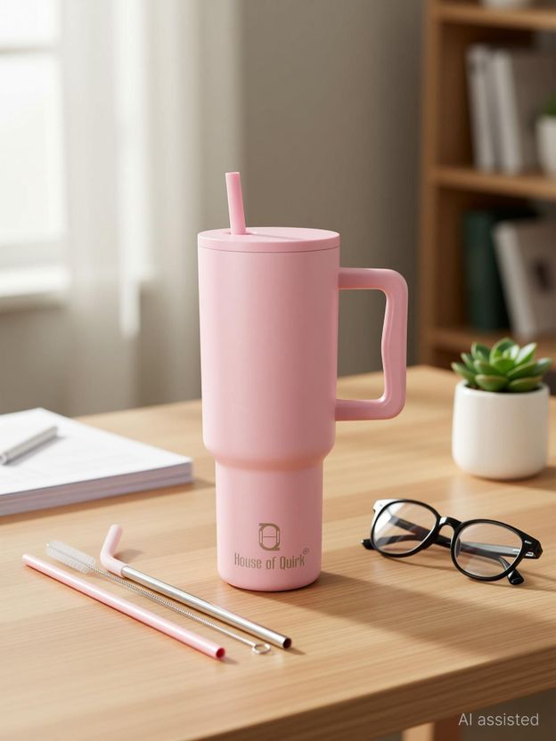 HOUSE OF QUIRK Stainless Steel Vacuum Insulated Tumbler - Image 3