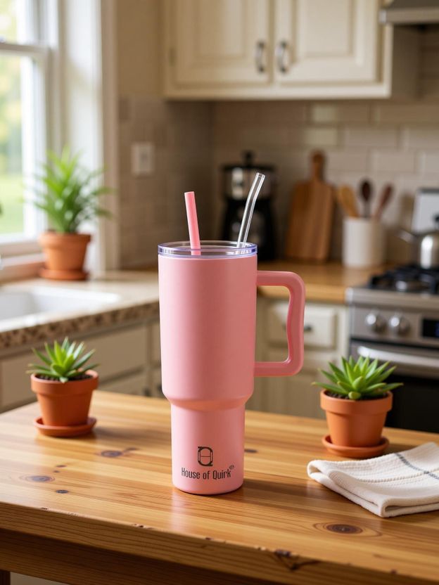HOUSE OF QUIRK Stainless Steel Vacuum Insulated Tumbler - Image 6