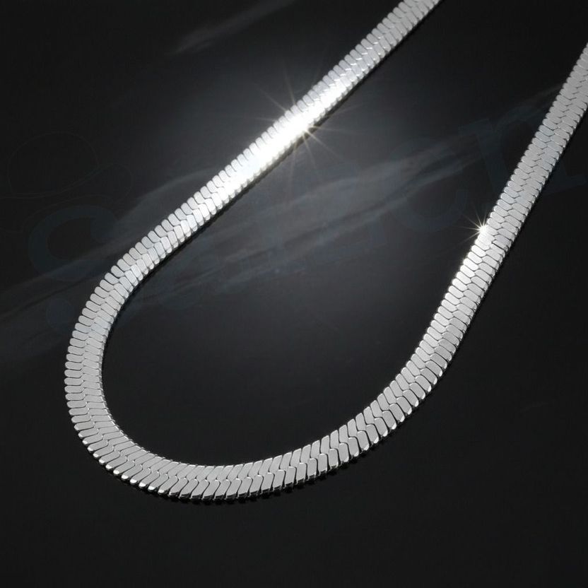 SAIIZEN Silver Snake Chain - Image 2