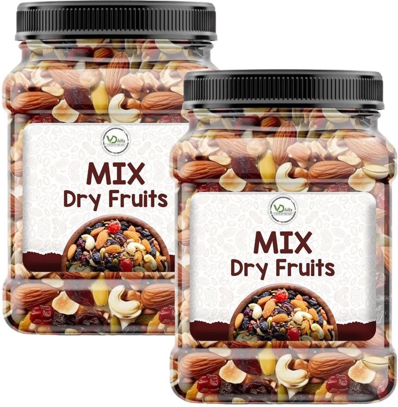 VD BITES Mix Dry Fruits 2 x 250g Pack of 2 - Image 3