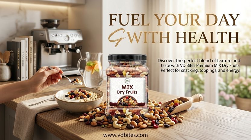 VD BITES Mix Dry Fruits 2 x 250g Pack of 2 - Image 5
