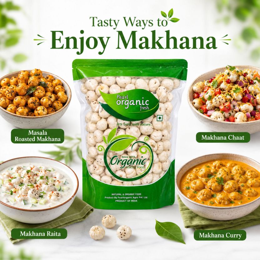 Pearl Organic Fresh Makhana (Fox Nuts) 200g - Image 9