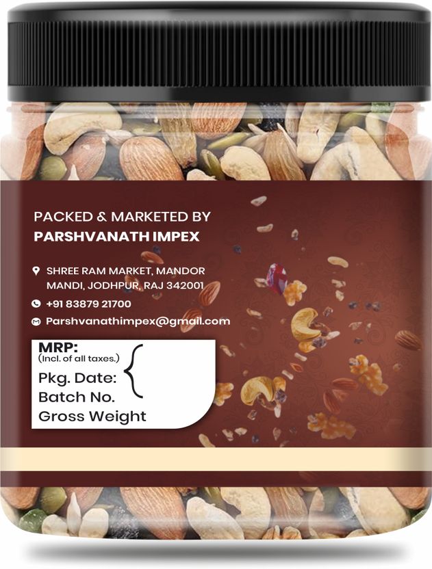NUTRA Healthy Mix Dry Fruits 250g - Image 4
