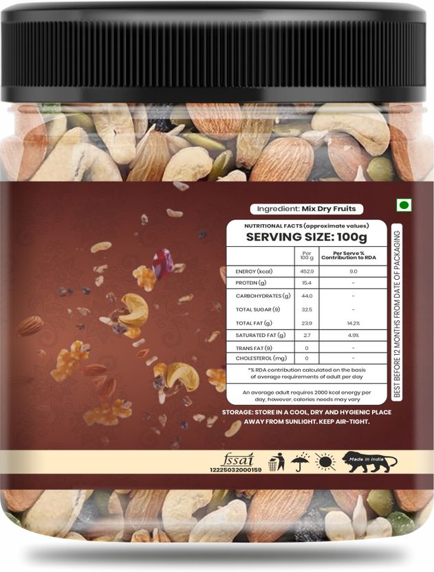NUTRA Healthy Mix Dry Fruits 250g - Image 5