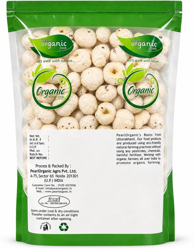 Pearl Organic Fresh Makhana (Fox Nuts) 200g - Image 4