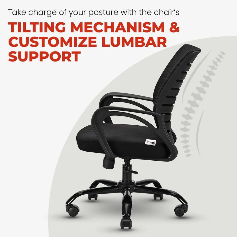 IAFA Diego Mid Back Ergonomic Office Chair - Image 3