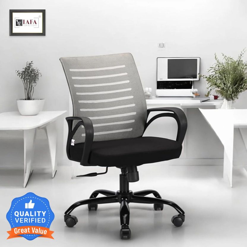 IAFA Diego Mid Back Ergonomic Office Chair - Image 6