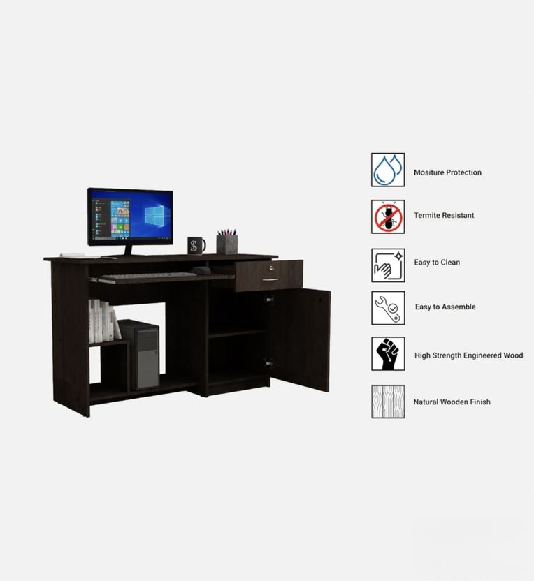 Wudhaus Engineered Wood Computer Desk Modular - Image 8