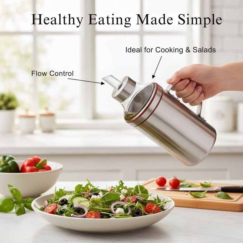 Silvester 1000 ml Cooking Oil Dispenser 1 L - Image 9