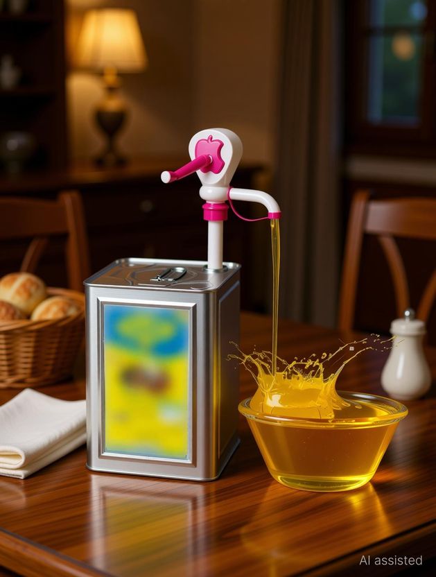 KDJA 900 ml Cooking Oil Dispenser - Image 2