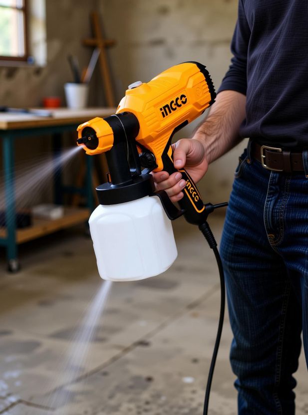 INGCO Spray Gun 450W Portable SPG3508 - Image 2