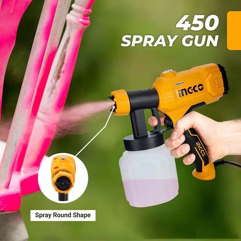 INGCO Spray Gun 450W Portable SPG3508 - Image 6