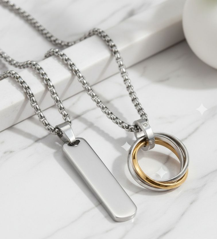 P. R. PRINTS Men Combo Pendant - Image 1