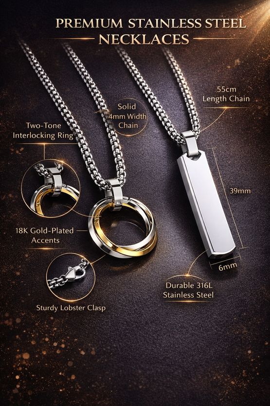 P. R. PRINTS Men Combo Pendant - Image 3