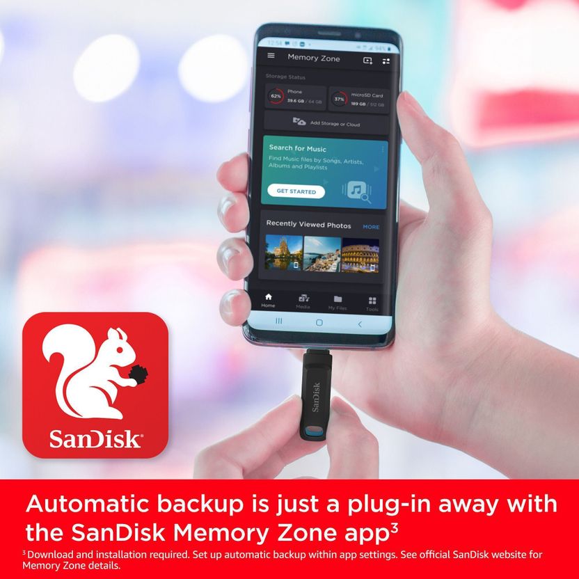 SanDisk SDDDC3 256GB OTG Drive USB 3.2 - Image 3