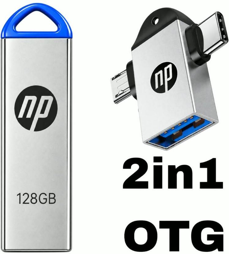 NP 128 GB Pen Drive OTG 2in1 - Image 1