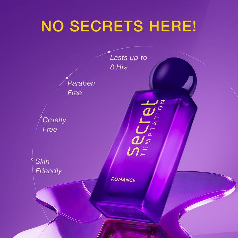 Secret Temptation Deodorant (225 ml) & Perfume (50 ml) - Image 6