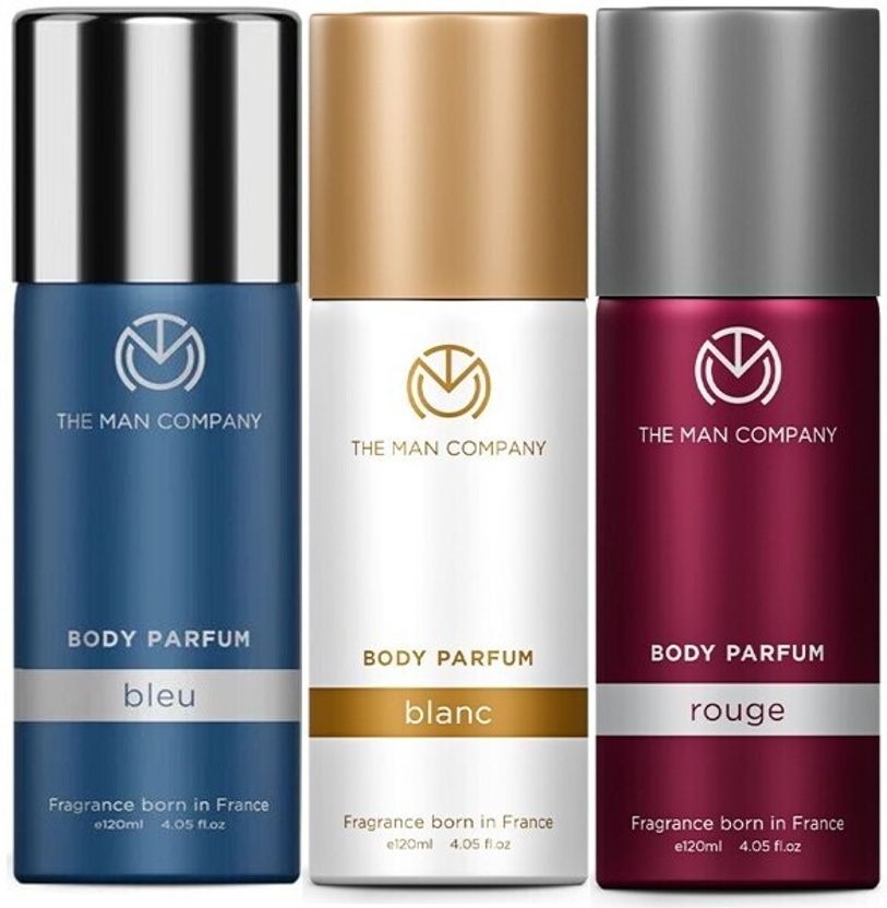 THE MAN COMPANY Body Perfume Trio (360 ml) - Image 3