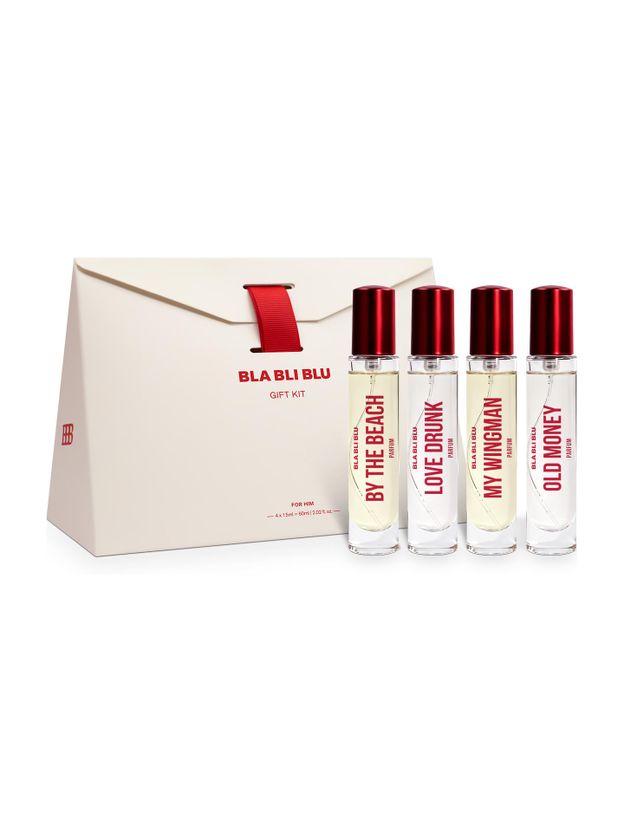 BLA BLI BLU Perfume Gift Set for Him Pack of 4 · 15 ml (60 ml total) - Image 1