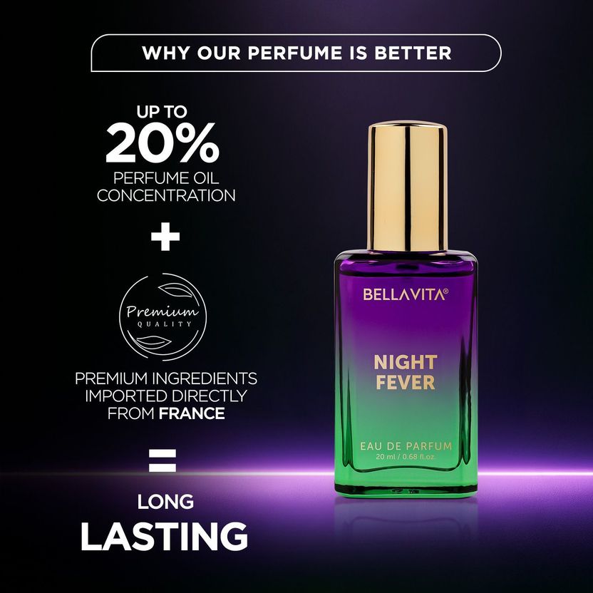 BELLAVITA Night Fever & White Oud Perfume Combo 40 ml - Image 7