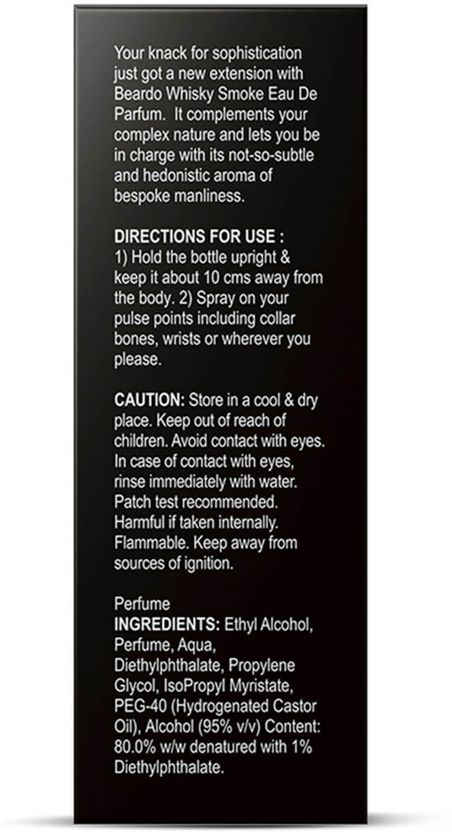 BEARDO Whisky EDP 100 ml Pack of 2 Pack of 2 · 100 ml (200 ml total) - Image 9