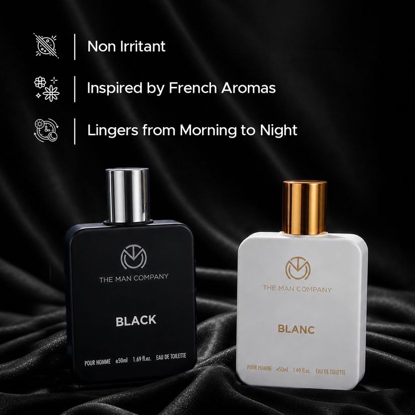 The Man Company Blanc & Black EDT (50ml each) - Image 6
